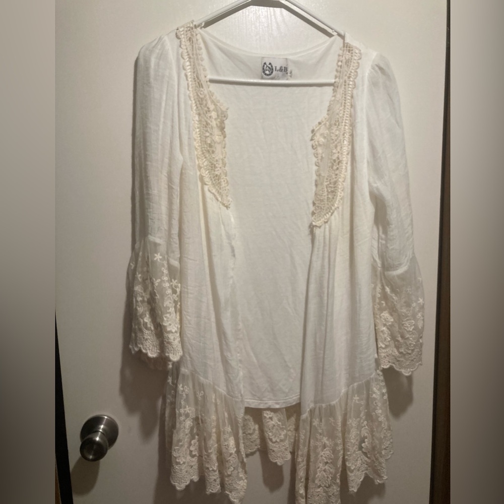 Lucky &. Blessed cardigan